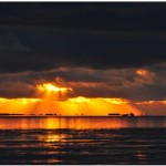 Bowerman Sunset Hoquiam Washington