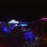 Zoolights tranforms the zoo into a frosted panorama of glittering color