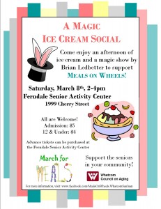 A Magic Ice Cream Social @ Ferndale Senior Activity Center | Ferndale | Washington | United States