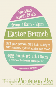 Easter Brunch @ Boundary Bay Brewery & Bistro | Pittsburg | California | United States