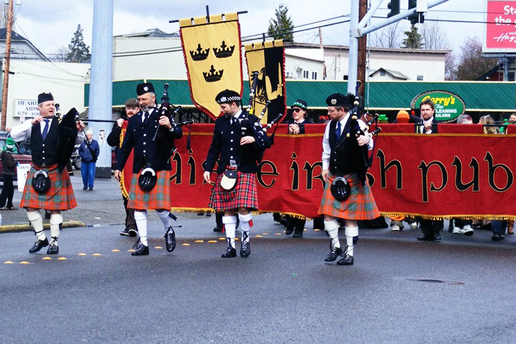 bellingham st patricks day parade route
