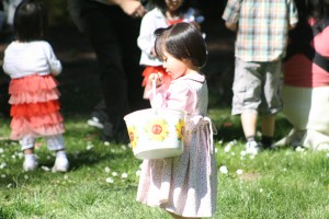 easter egg hung