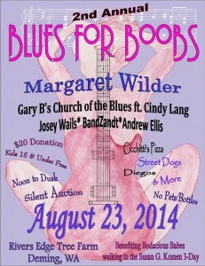 "Blues for Boobs" benefiting Bodacious Babes @ River's Edge Christmas Tree Farm | Deming | Washington | United States