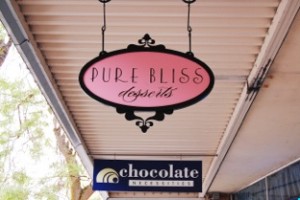 Pure Bliss Desserts. The name says it all. 