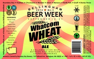 Bellingham Beer Week collaboration beer