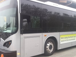 wta electric bus