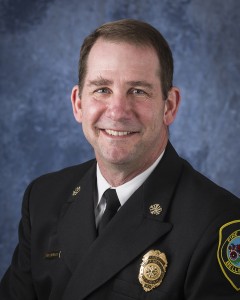Bill Newbold, Bellingham Fire Chief portrait. Bellingham, WA. © 2014 Mark Turner.