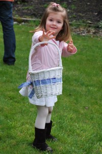 Easter Egg Hunt girl