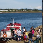 Plover – passengers boarding