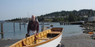 row boat replica