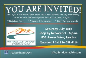Northwest Adult Day Health & Wellness Center Open House @ Northwest Adult Day Health & Wellness Center | Richland | Washington | United States