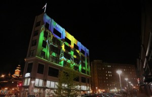 Light Show @ Flatiron Building | Bellingham | Washington | United States