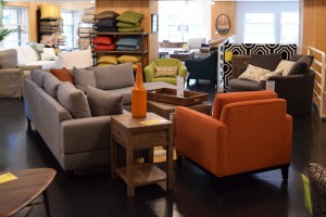 Greenhouse offers an array of furniture, from dining room tables and chairs to sofas and accent pieces.