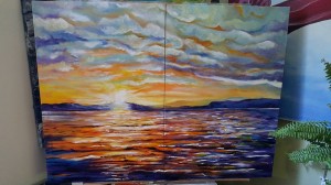 Coleman is a former fine arts teacher and interior designer who has created murals for homes and businesses.