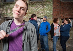 Enjoy Hellingham: An Improvised Murder Mystery at the Upfront Theatre every Friday and Saturday through October. Photo credit: Matt McDaniel.