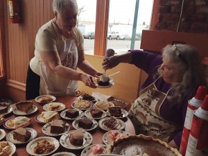 Thanksgiving dinner at the Old Town Cafe includes delicious desserts. Photo courtesy: Old Town Cafe. Thanksgiving dinner at the Old Town Café includes delicious desserts. Photo courtesy: Old Town Café.