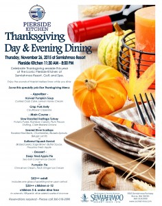 Thanksgiving Dinner @ Semiahmoo Resort | Blaine | Washington | United States