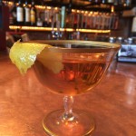 holiday cocktails redlight spiced pear sazarac