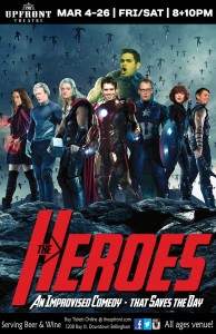 The Heroes — Improvised Comedy that Saves the Day @ The Upfront Theatre | Bellingham | Washington | United States