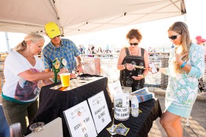 The beer garden at the Rooftop Cinema is a fan favorite among the 21+ crowd. Photo credit: Jake Holt. 