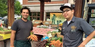 Bellingham Farmers Market Chef Andy Nguyen/Terra Verde Garden's Skuter Fontaine