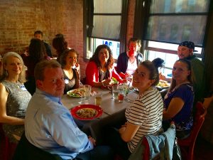 North Sound Singles dinner at Black Cat Restaurant