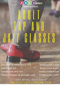 Adult Jazz Beginner @ ABC Dance | Bellingham | Washington | United States