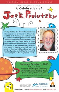 A Celebration of Jack Prelutsky @ Western Washington University, Western Libraries Reading Room | Bellingham | Washington | United States