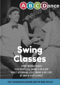 Adult Beginning Swing Dance @ ABC Dance | Bellingham | Washington | United States