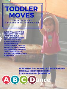 Toddler Moves @ ABC Dance | Bellingham | Washington | United States