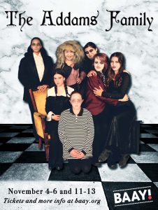 BAAY Presents: The Addams Family @ BAAY Theatre | Bellingham | Washington | United States