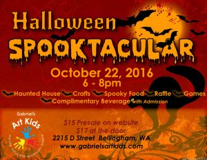 Halloween Spooktacular @ Gabriel's Art Kids | Bellingham | Washington | United States