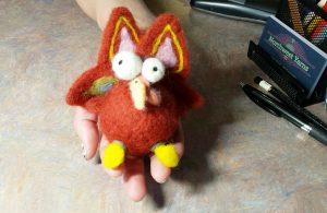 Sign up for Melissa Gragg's once-a-month felting class at NW Yarns and bring home a new handmade item each time. Photo credit: Theresa Golden.