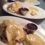 free thanksgiving meal, plates, turkey, gravy, food