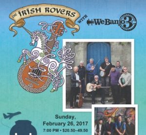 The Irish Rovers with We Banjo 3 @ Mount Baker Theatre | Bellingham | Washington | United States