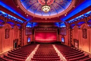 Significant effort has been invested to preserve the elements of the original movie palace's Moorish-Spanish style. Photo credit: Damian Vines Photography.