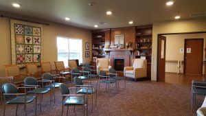 The warmth of the center greets the members as they begin their cognitive exercises. Photo courtesy: Northwest Adult Day Health and Wellness Center.