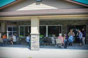Creating relationships is key to the quality of life for the members of the program. Photo courtesy: Northwest Adult Day Health and Wellness Center.