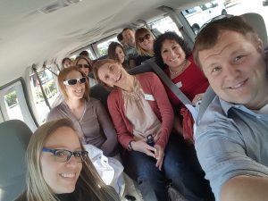 Bellingham/Whatcom Chamber of Commerce President Guy Occhiogrosso taking a selfie with the 2016 Leadership Whatcom participants. Photo courtesy: Bellingham/ Whatcom Chamber of Commerce.