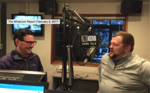 The Whatcom Report radio show is on the air every Sunday from 8 a.m. to 9 a.m. Photo courtesy: KGMI.