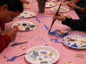 “I’ve had many kids over the decades that I’ve taught art to go on to study middle and high school art," Bresdola said. Photo credit: Patricia Herlevi.
