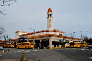 The air is electric when the buses full of children arrive to attend Mount Baker Theatre Education programs. Photo courtesy: Mount Baker Theatre.