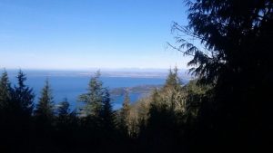 This breathtaking view is from Double Black and Double Down on Chuckanut. Photo credit: Kevin Bailey.