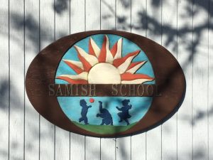 Samish School will be missed by an entire community of families. Photo credit: Dondi Tondro-Smith.