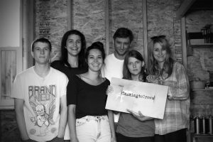 Presenting the six-member team of Talking to Crows LLC video production company. Photo courtesy: Talking to Crows.