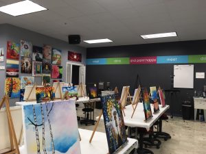 Uptown Art's Bellingham studio, located on Bellwether Way, opened a little more than three years ago. Photo credit: Tessa Kilcline.