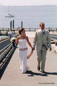 The wedding ceremony is a reflection of the couple and what is important to them. Photo courtesy: Marry Me Wedding Ceremonies.