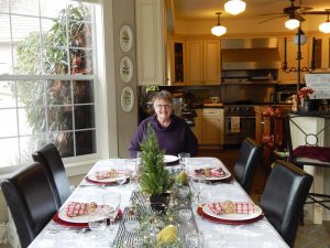 Betty Cribbs transformed her manor into a B & B because she loves to cook and meet travelers. Photo credit: Patricia Herlevi.
