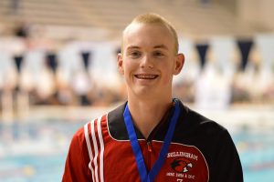 Bellingham senior Brisen Pearson won two state championships at the Class 2A swim and diving meet. Photo credit: Grant Clark.
