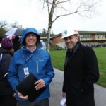 Superintendent Greg Baker at Sehome groundbreaking